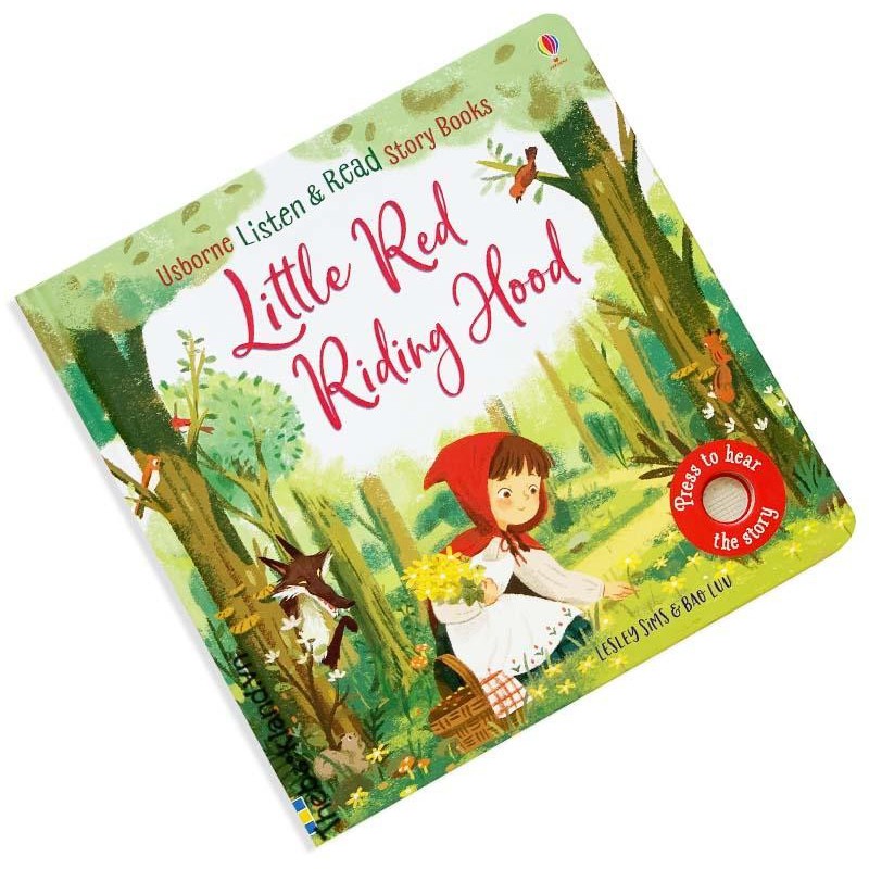 Sách Âm Thanh Đọc Truyện Cổ Tích Little Red Riding Hood Listen & Read Story Book Có Giọng Đọc Cho Bé - Usborne | BigBuy360 - bigbuy360.vn