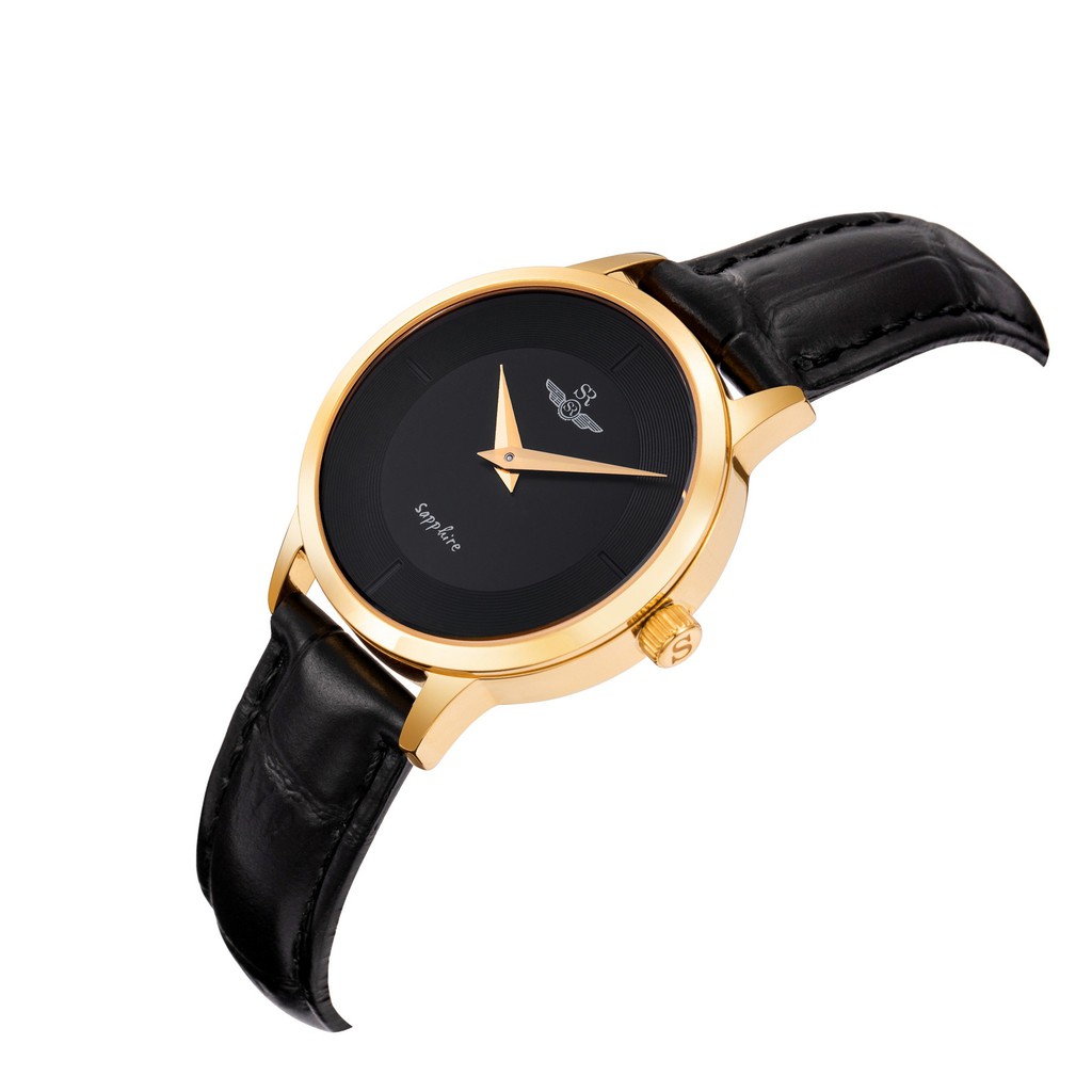 Đồng hồ nữ dây da SRWATCH SL3004.4601CV chính hãng Sapphire chống xước , chống nước