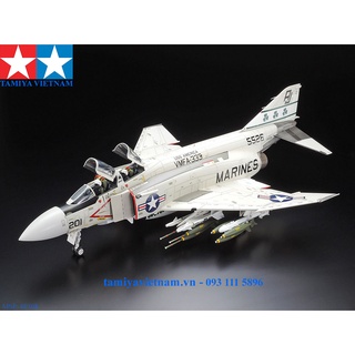 [TAMIYA] 60308 Mô hình máy bay quân sự 1/32 SCALE McDONNELL DOUGLAS F-4J PHANTOM Ⅱ MARINES