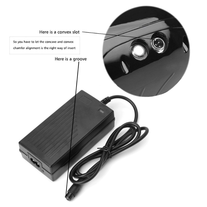 1 Cục Sạc 42V 1.2A AC Cho Xe Cân Bằng Thông Minh