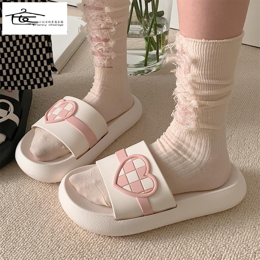Dép Đi Trong Nhà Thiết Kế Phong Cách Hàn Quốc Dễ Thương Thời Trang Mùa Hè Cho Nữ