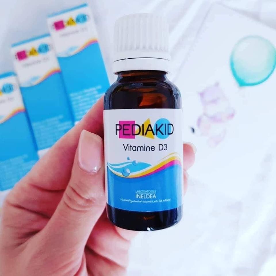 Dung dịch uống bổ sung vitamin D cho trẻ - Pediakid Vitamin D3 (20ml)
