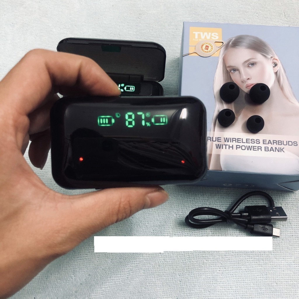 Tai Nghe Không Dây Bluetooth AMOI F9-5 TWS Âm Thanh True Wireless - Chuyên Gaming cho Iphone và Android bản Quốc Tế 2021