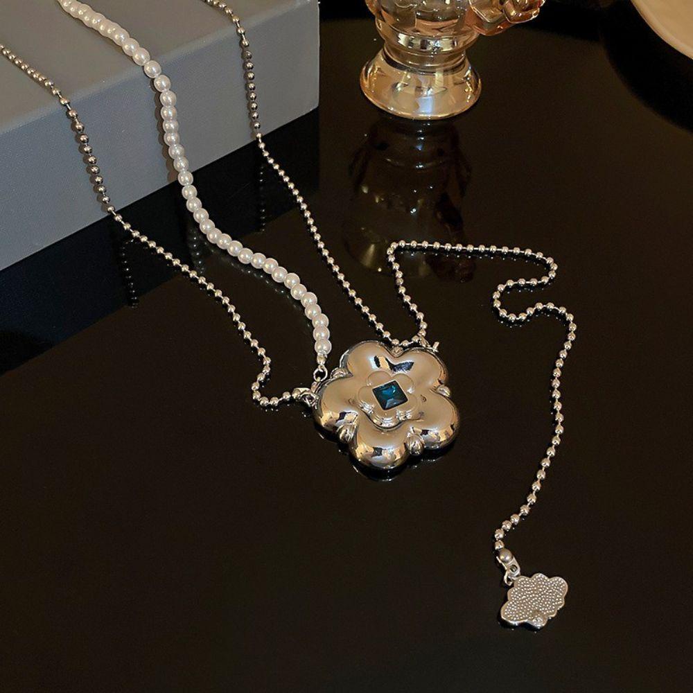 Dây Thắt Lưng Dài Đính Ngọc Trai Thời Trang Dành Cho Nữ