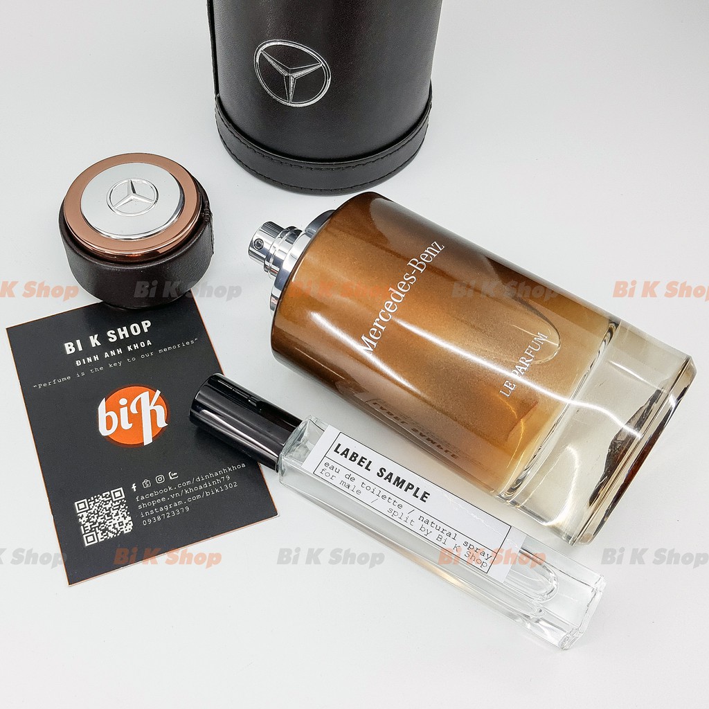 Bi K Shop - Nước hoa nam Mercedes-Benz Le Parfum [Mẫu thử] | BigBuy360 - bigbuy360.vn