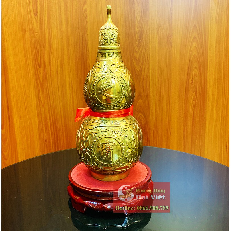 HỒ LÔ ĐỒNG PHONG THUỶ - HỒ LÔ BÁT QUÁI ĐỒNG NGUYÊN CHẤT cỡ Trung (20-25cm)