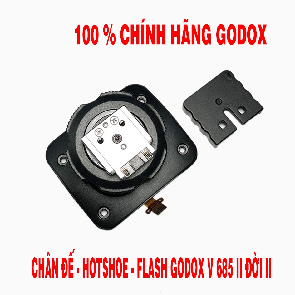 Chân đèn Hotshoe Đèn Flash Godox V1 Canon/Nikon/Sony chân sắt
