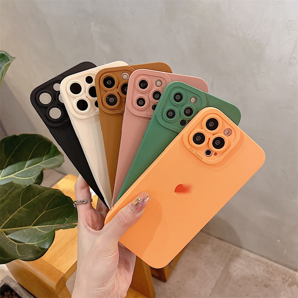Vỏ điện thoại silicon TPU mềm chống va đập tương thích cho iPhone 13 12 11 Pro Max Promax XS Max XR X