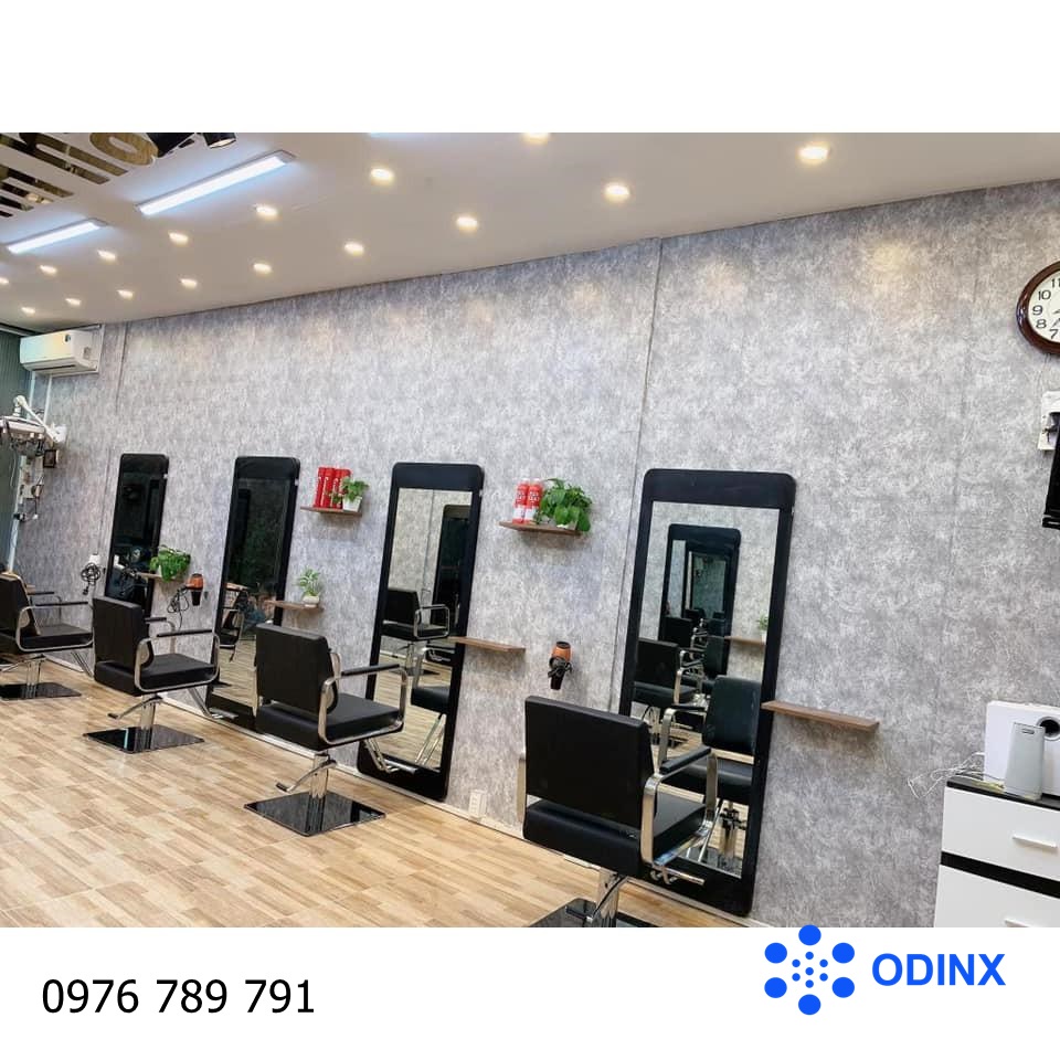 Giấy Dán Tường Xi Măng𝑭𝒓𝒆𝒆𝒔𝒉𝒊𝒑 Decal Dán Tường Phòng Ngủ Có Keo Sẵn Quận Cuộn 10m ODINX