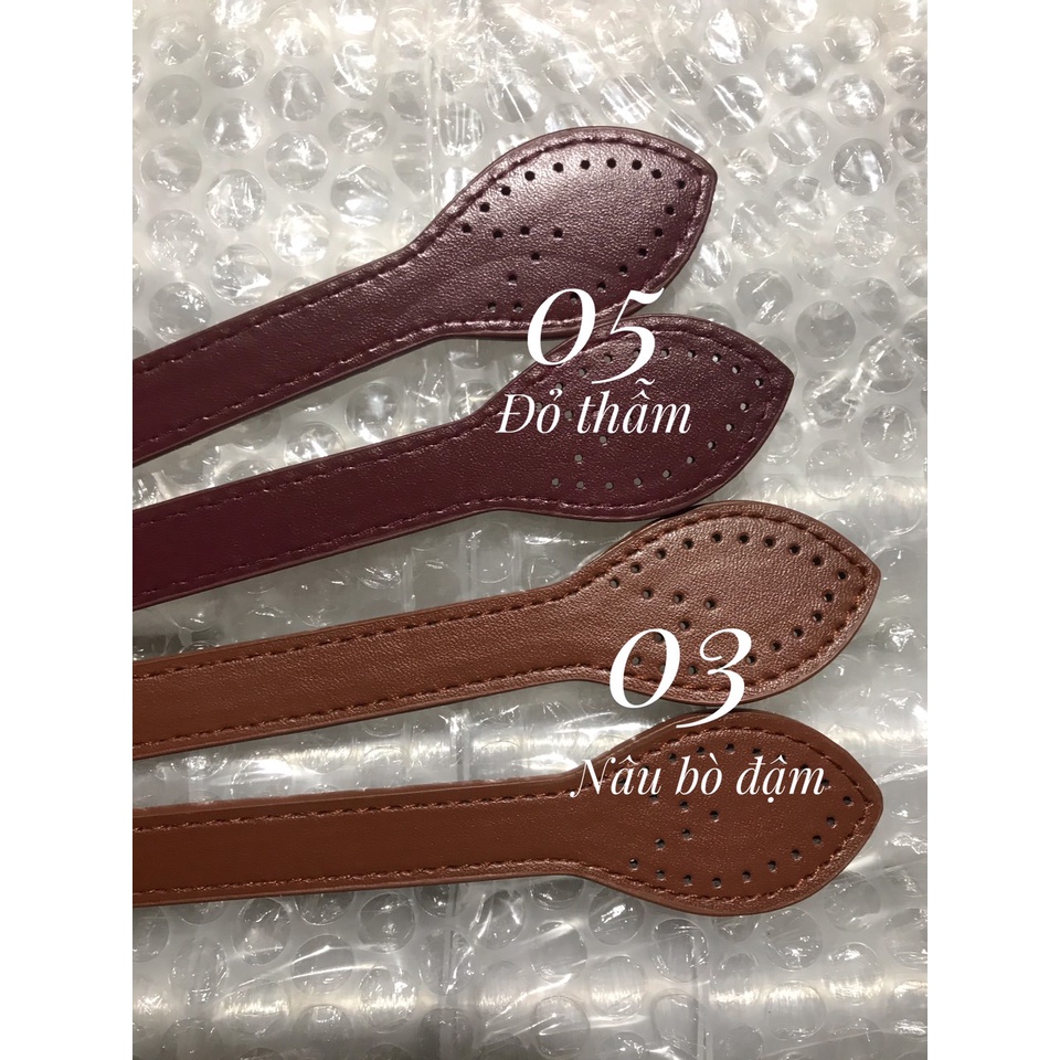 Quai xách đục lỗ hình lá