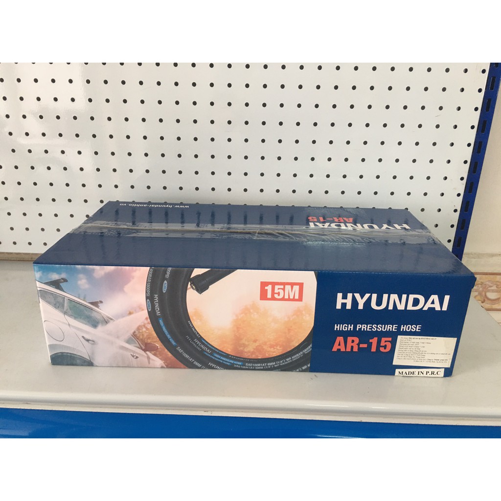 Dây xịt máy rửa xe Huyndai 15m