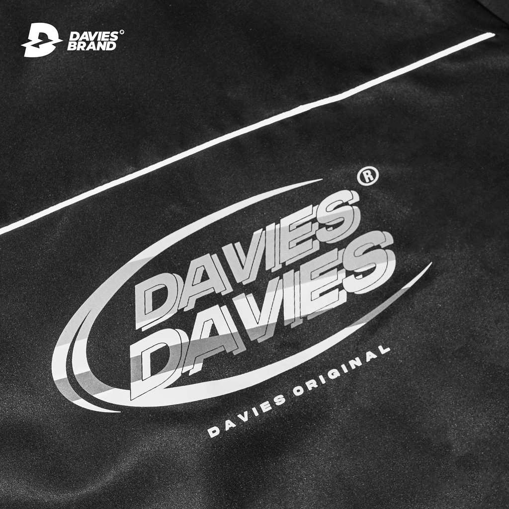 [Mã WABRMM505 giảm 12% đơn 250K] Áo khoác dù có nón Medal Reflective Jacket MÀU ĐEN local brand DAVIES