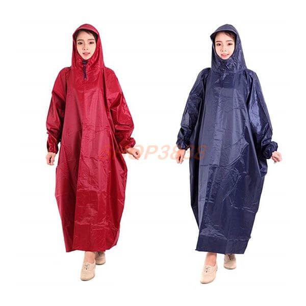 Áo Mưa Bít Vải Dù 1m6 Không Thấm Nước