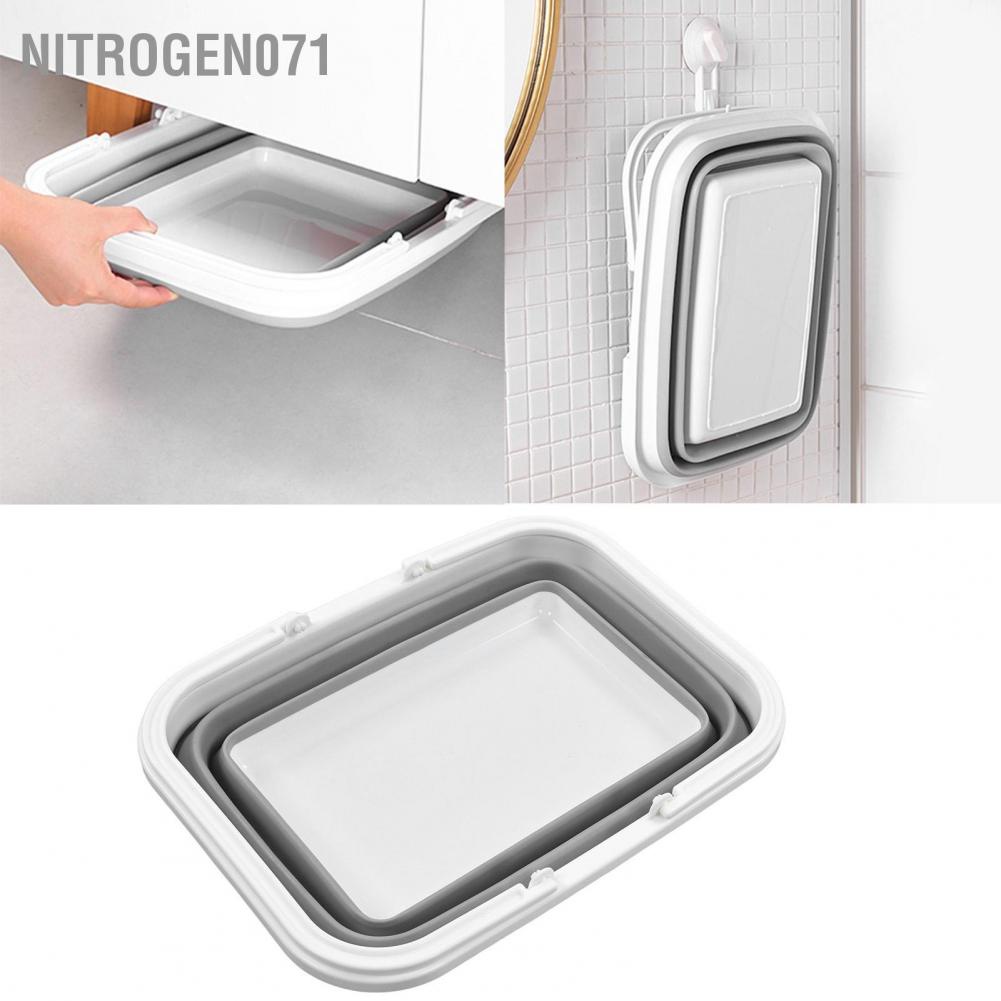Nitrogen071 Giỏ đựng đồ chơi dã ngoại có thể gập lại Dung tích lớn Đa chức năng Tay cầm chắc chắn lưu trữ cho Cắm trại đi bộ đường dài tại nhà