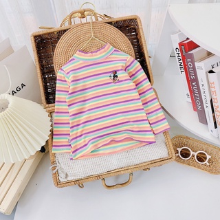 Size 8-22kgáo len cotton cổ 3 phân giữ nhiệt cho bé trai bé gái chất dày - ảnh sản phẩm 5