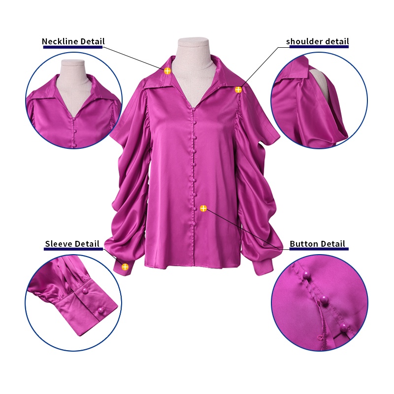 Áo sơ mi Zanzea cổ bẻ tay dài thời trang dành cho nữ