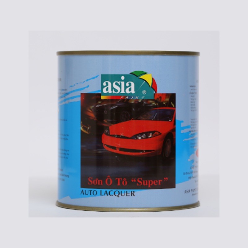 Sơn Thơm Asia ( Sơn oto xe máy ) Đóng lon 1Kg