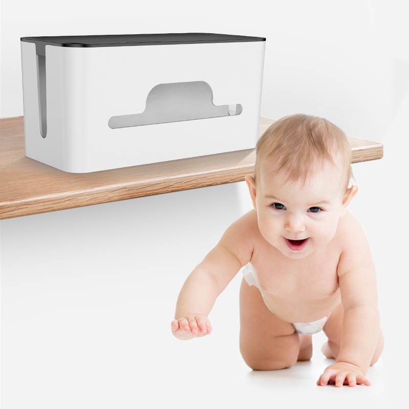 Hộp đựng ổ cắm điện thông minh chống cháy an toàn UGREEN 30398 30397 LP110 Chính hãng