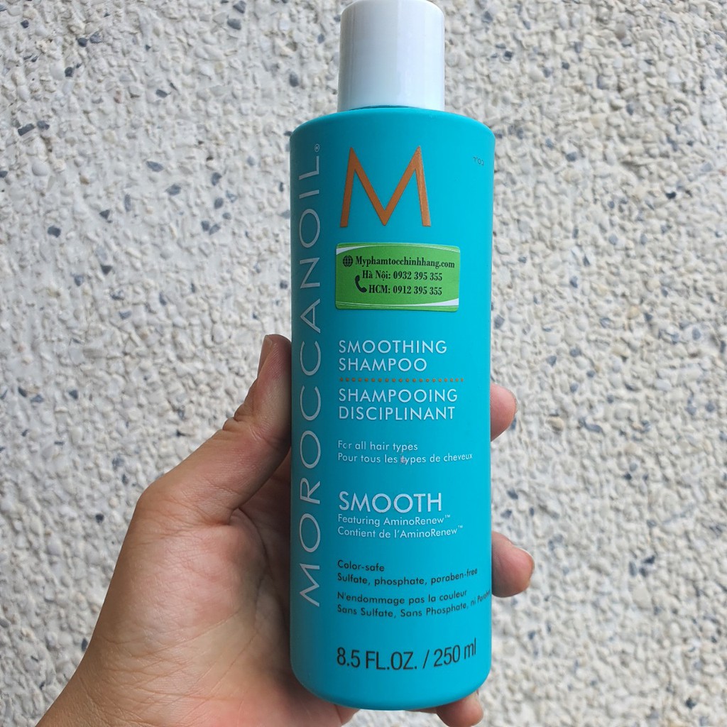 DẦU GỘI XẢ SUÔN MƯỢT MOROCCANOIL SMOOTH 250ML*2