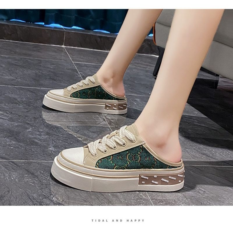 Giày sục thể thao nam nữ sneaker bánh mì độn đế hàng Quảng Châu sang chảnh JUMATO G1.008.SUC.36