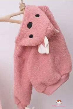 Áo Hoodies Xzq7 Họa Tiết Hoạt Hình Đáng Yêu Cho Nữ