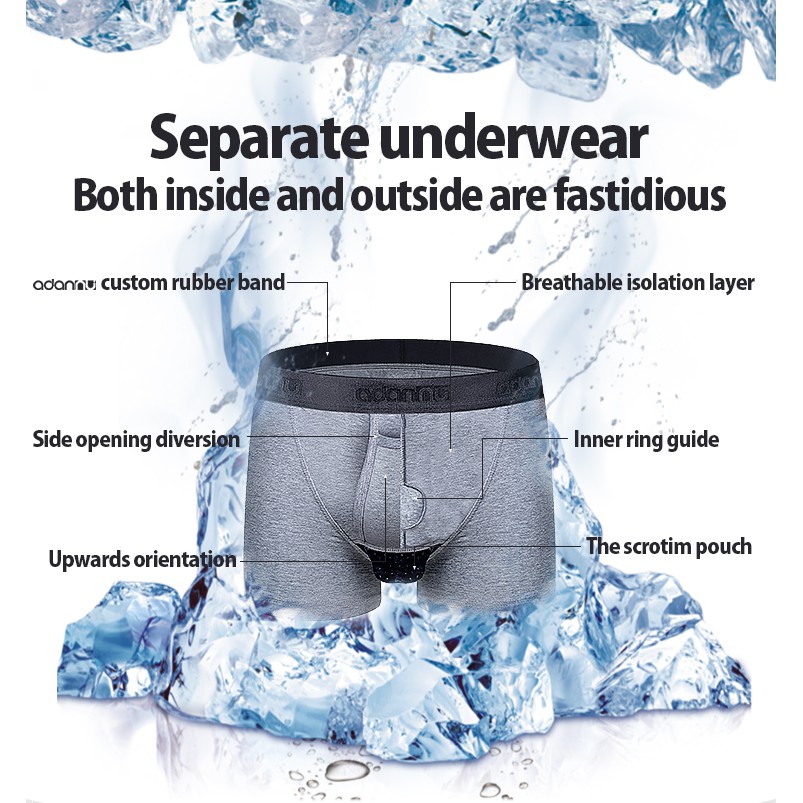 Quần lót boxer ORLVS Ad321 thoáng khí cho nam