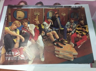 Poster BTS, BLACKPINK & SEVENTEEN
