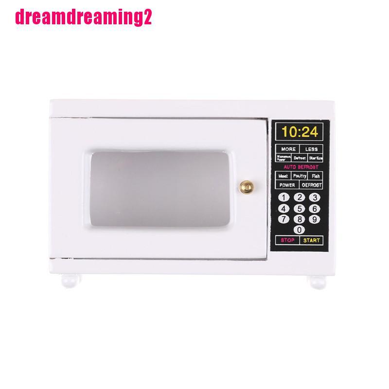Mô Hình Lò Vi Sóng Mini Trang Trí Nhà Búp Bê