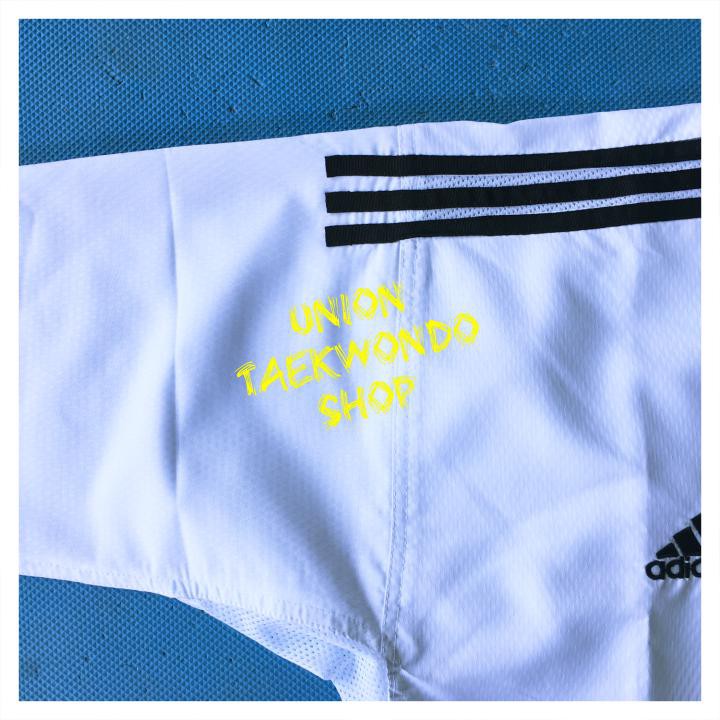 Võ Phục Taekwondo Das Fighter KIM CƯƠNG 3 Line x UnionTaekwondoSHOP