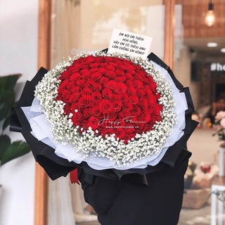 Giấy gói hoa màu đen