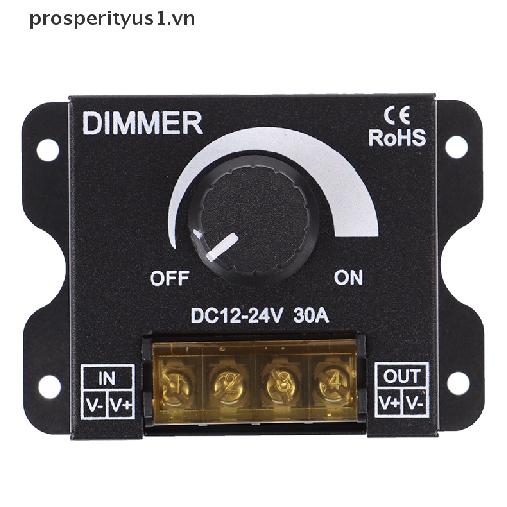 1 Dây Điều Chỉnh Độ Sáng Đèn LED Chuyên Nghiệp DC12V-24V 30A 360W 5050 / 3528