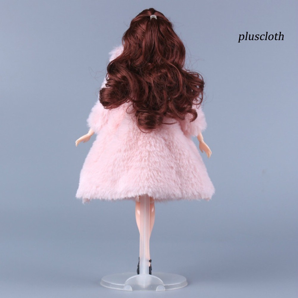 Áo Khoác Lông 30cm Thời Trang Cho Búp Bê