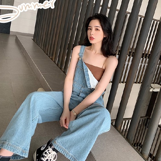 Quần jeans nữ kiểu dáng vintage thời trang phong cách Hàn Quốc