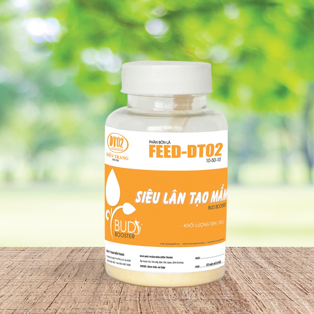 Phân bón lá FEED-DT02 Siêu Lân Tạo Mầm 100g