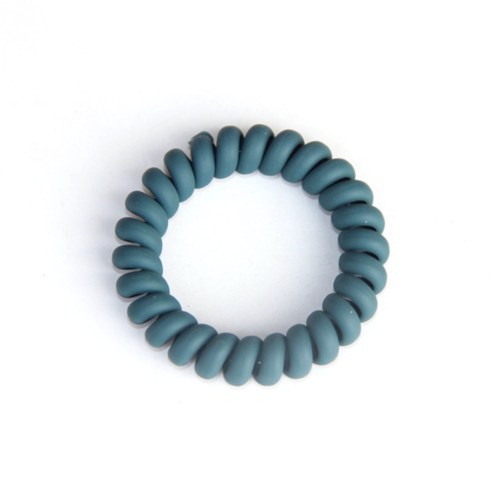 Dây Buộc Tóc Cao Su Co Giãn Không Để Lại Dấu Vết Màu Mờ Dành Cho Nữ