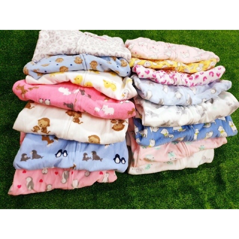 Túi ngủ nỉ băng lông 🌟GIAO NGẪU NHIÊN☀️ Một size 0-9M xuất dư cho bé dưới 8kg