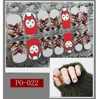 Miếng dán móng tay Silicon - Nail Wraps (14 miếng dán khô)