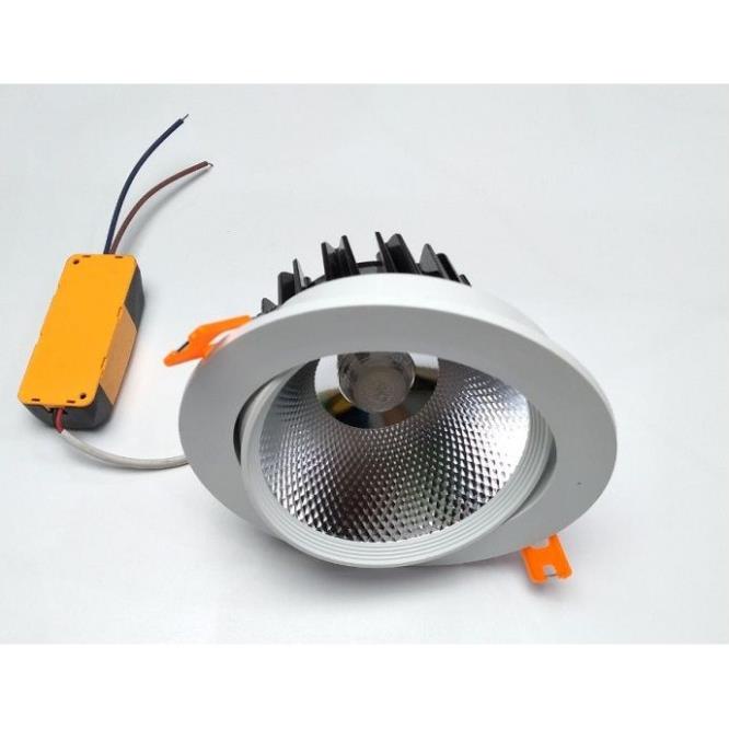 Combo 10 Đèn led âm trần đế xoay 5w