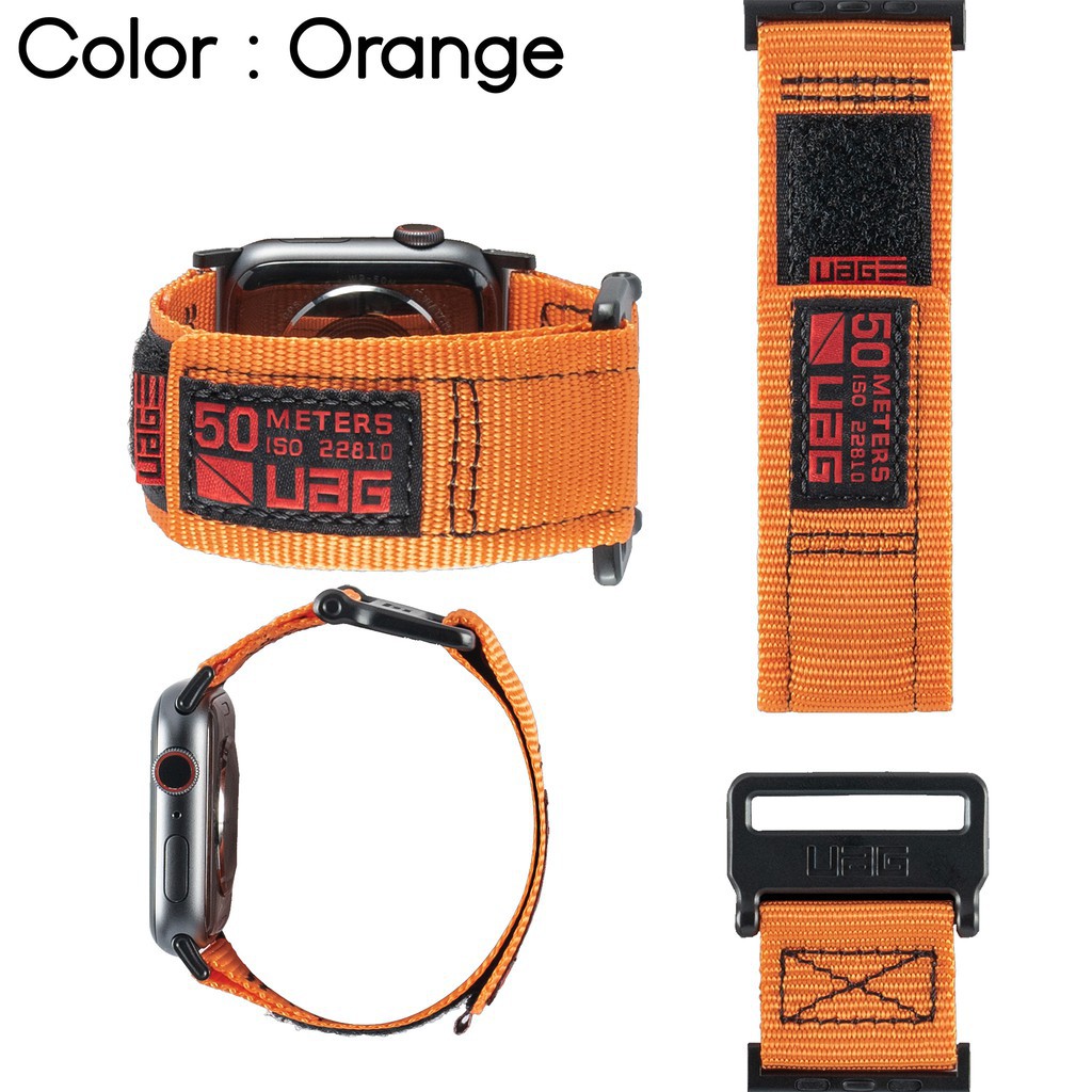 Dây đeo nylon UAG nhiều màu tùy chọn thích hợp cho Apple Watch 7 6 5 4 3 2 1 45mm/41mm 44mm / 42mm / 40mm / 38mm