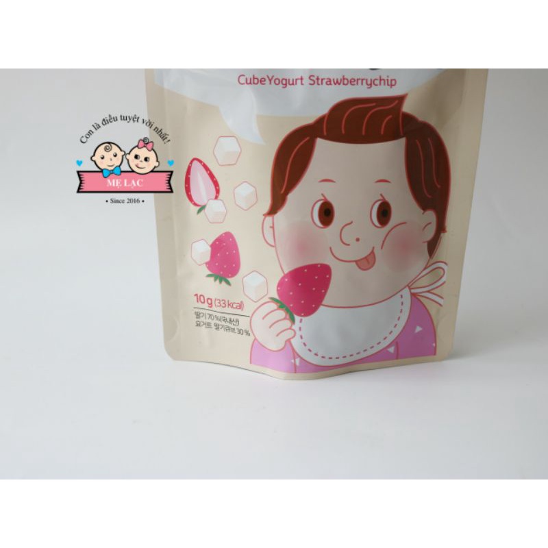 [MOMSMI] Sữa chua khô mix hoa quả sấy tự nhiên cho bé ăn dặm, thơm ngon hấp dẫn