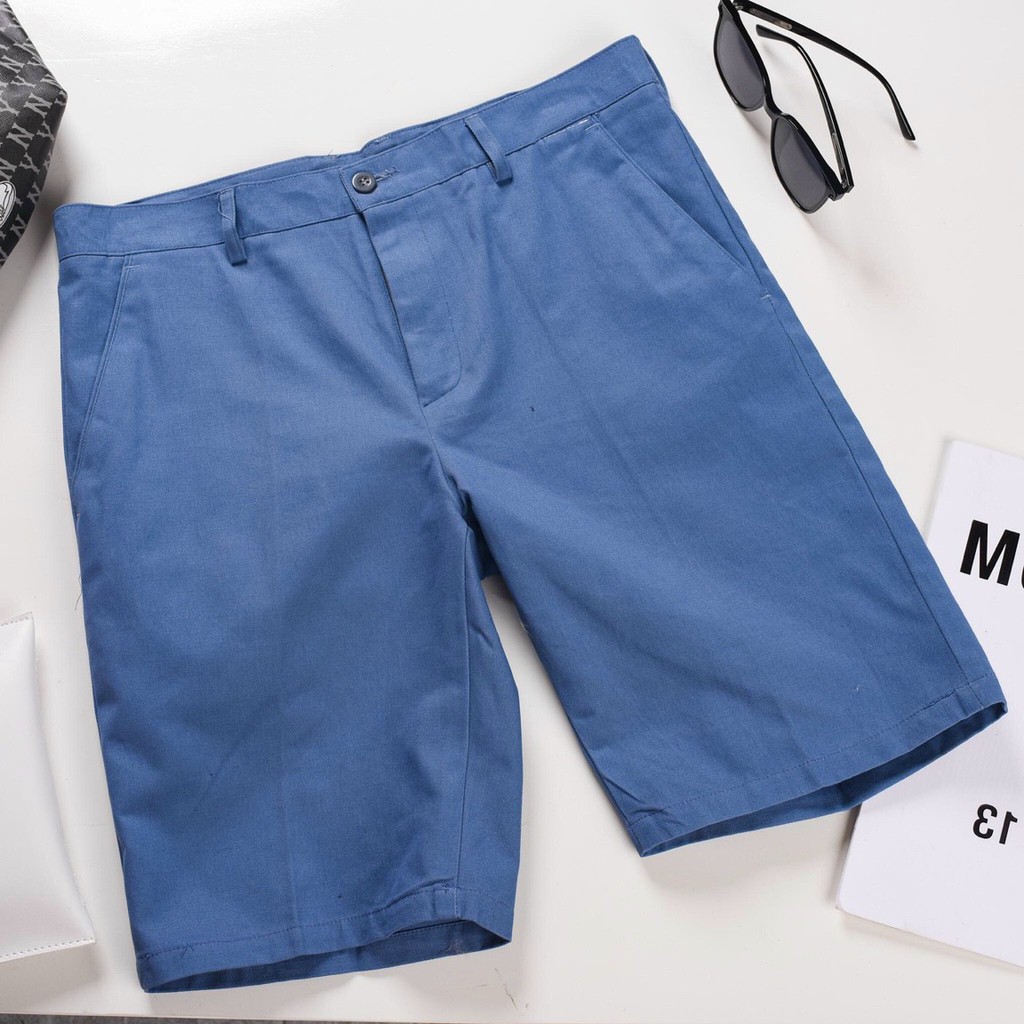 Quần Short Kaki Nam JUVENO Cao Cấp, Phong Cách Trẻ Trung, Hàng Luôn Sẵn 5 Màu