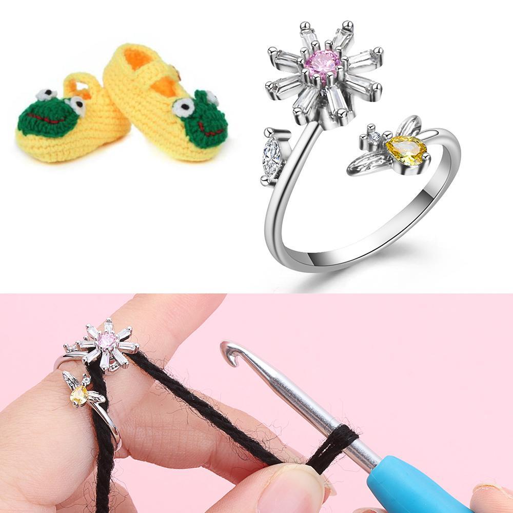 Borag Vương Miện Đan Móc Thủ Công Có Thể Điều Chỉnh Kích Thước