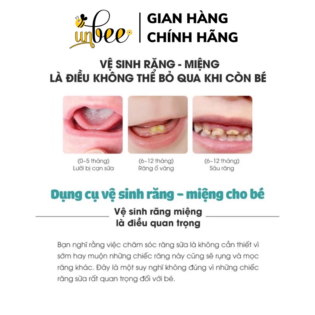 Gạc rơ lưỡi Tanaphar vệ sinh răng miệng Made in Việt Nam/ Tiêu chuẩn xuất Nhật (50 gói) - Unbee - DD068