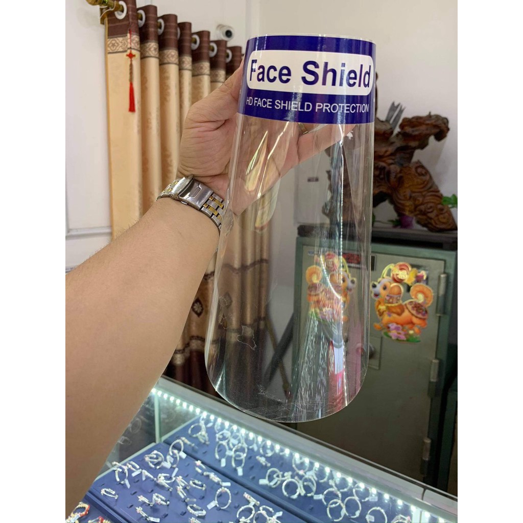 COMBO 10 Mạng che mặt loại to dày - kính chống giọt bắn 8M