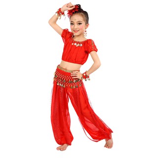 Trang Phục Múa Bụng Cho Bé Gái