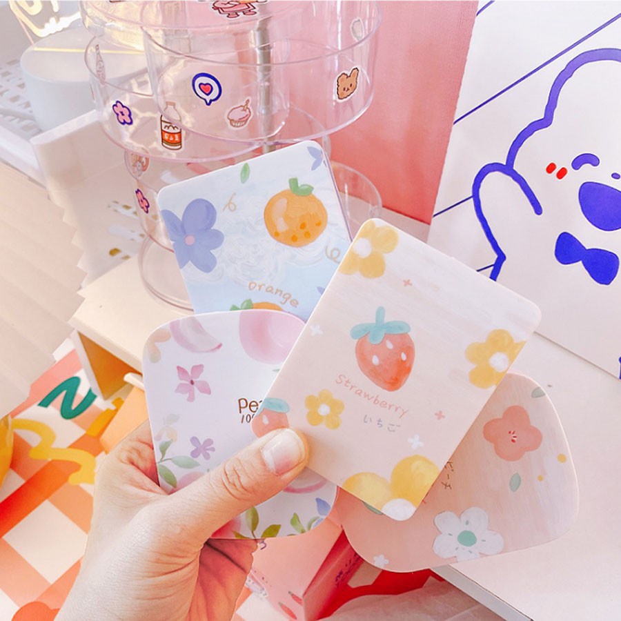 Bộ Gương Lược Mini Bỏ Túi 2in1 Tiện Lợi #353