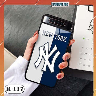 Ốp lưng kính cường lực điện thoại Samsung Galaxy A80