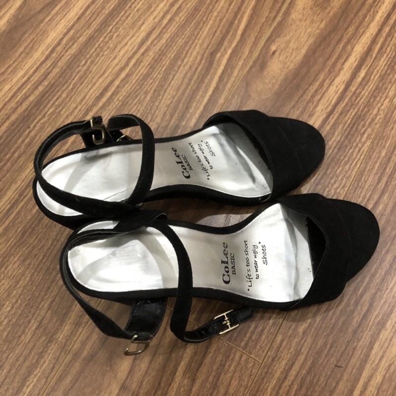 giày cao gót đế vuông 7cm