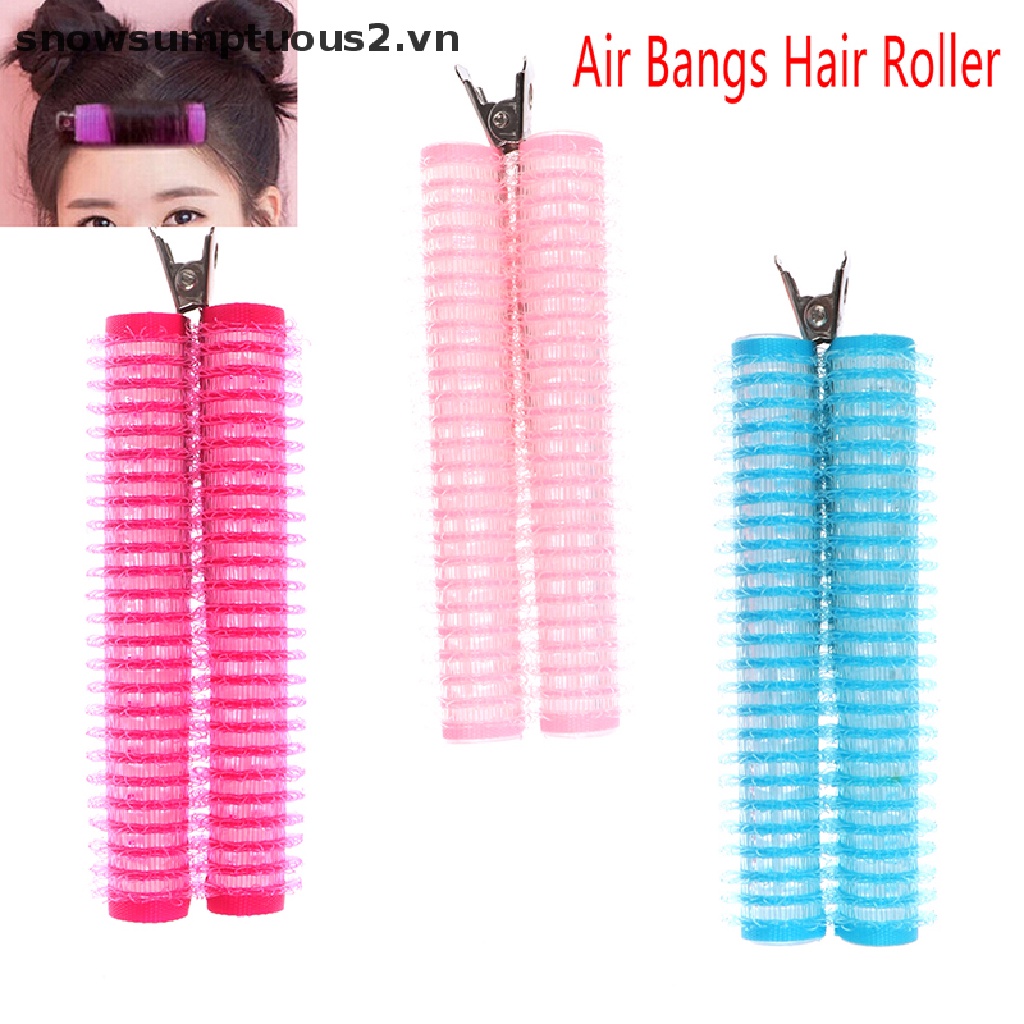 [Hàng mới về] Ống lô uốn tóc xoăn phồng DIY dạng kẹp tiện lợi