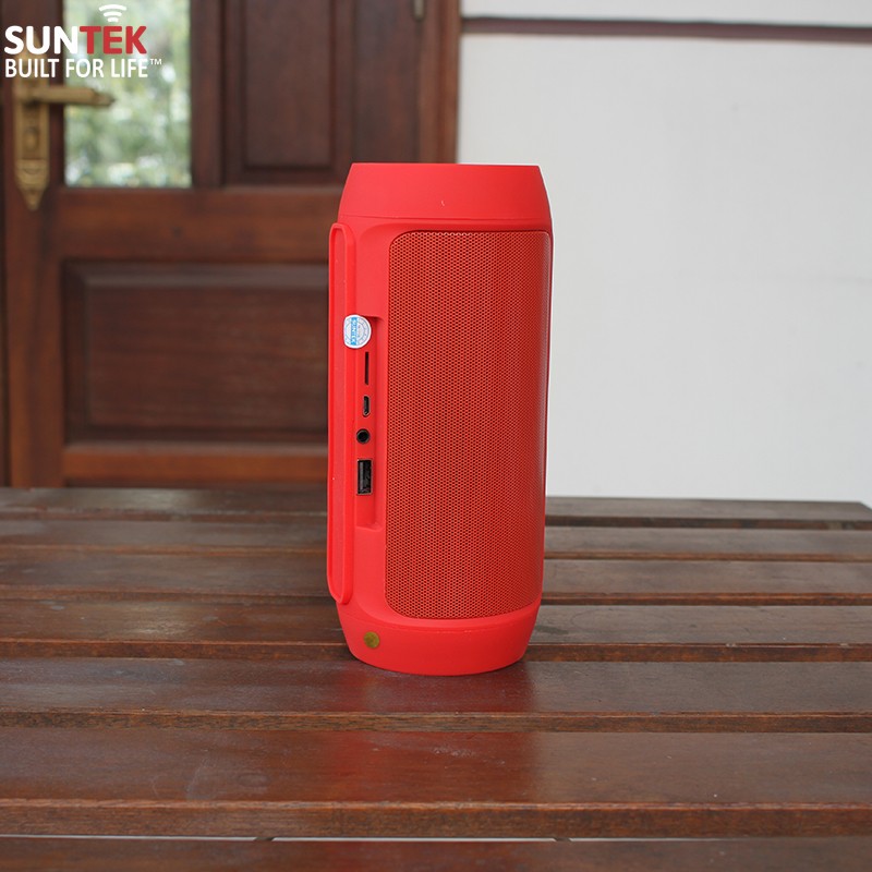 LOA Bluetooth SUNTEK S9 Kiêm Pin sạc dự phòng Red